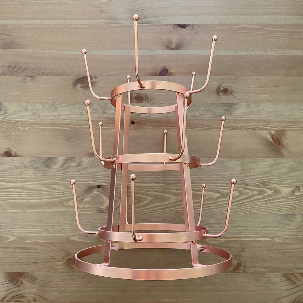 Copper mug holder